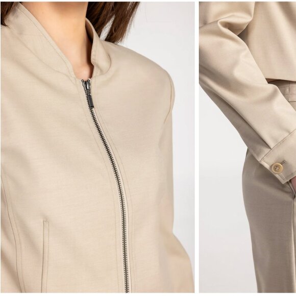 NWT Pure & Simple | Olive Cropped Madrid Jacket - Picture 5 of 17